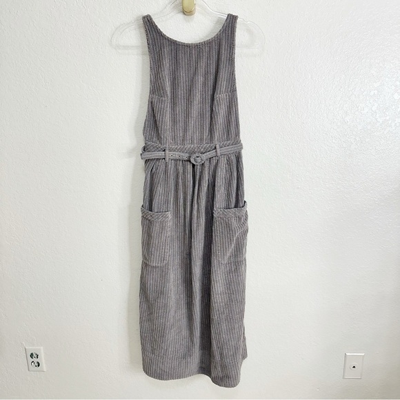 FREE PEOPLE The Other Side Corduroy Midi Dress size 2 - Picture 6 of 12